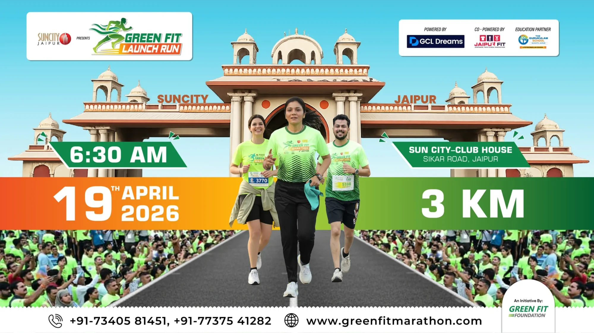 GREEN FIT LAUNCH RUN 2026